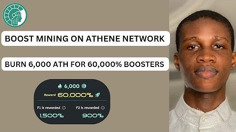 How To Burn ATH At 60,000% In Athene Network Mining | Athene Network Boosters