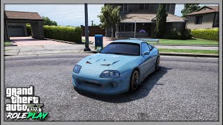 TOYOTA SUPRA TURUN BALAPAN ! - GTA V Roleplay Indonesia