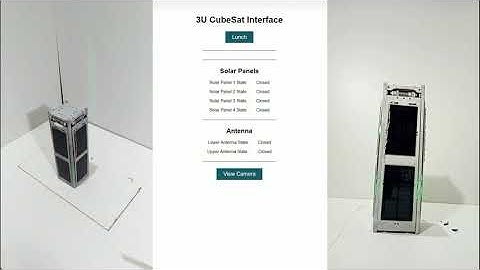 Simulation of Deployment Mechanisms | 3U-CubeSat (EUS-2) | محاكاة فتح ألواح الطاقة الشمسية والهوائي