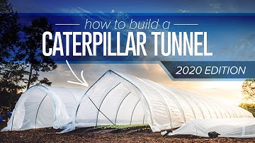 How to build a Caterpillar High Tunnel greenhouse kit (2020 edition)