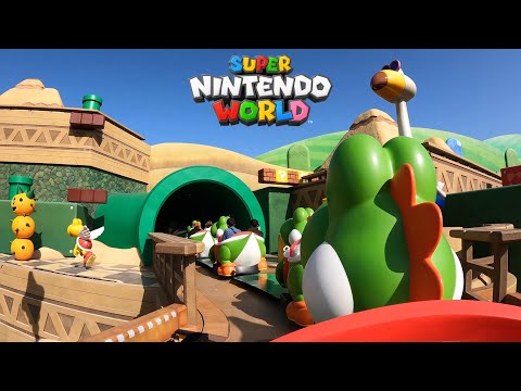 【4K60P】USJ ヨッシー・アドベンチャー / Yoshi&rsquo;s adventure ride at Universal Studios Japan "Super Nintendo World"