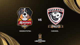 MAGNUS (BRA) vs. CASCAVEL (BRA) | CUARTOS DE FINAL | CONMEBOL LIBERTADORES FUTSAL 2024