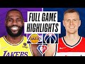 LAKERS At WIZARDS FULL GAME HIGHLIGHTS March 19 2022 