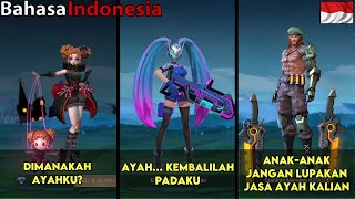 Percakapan 3 Hero mobile legend bahasa Indonesia || Dialog tiga hero