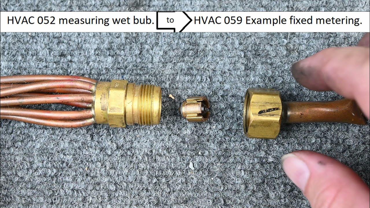 HVAC 089 fixed orifice piston closer look inside YouTube