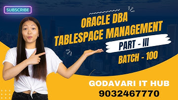 Tablespace Management Part III: Best Practices for Oracle DBA | Godavari IT HUB