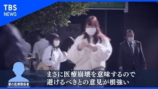 全国で重症者410人 都は時短＆外出自粛要請から一夜【news23】