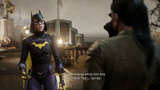 Gotham Knights - 02 Detective Montoya Side Activity Batgirl Talks To Renee Dialogue Cutscene Ps5