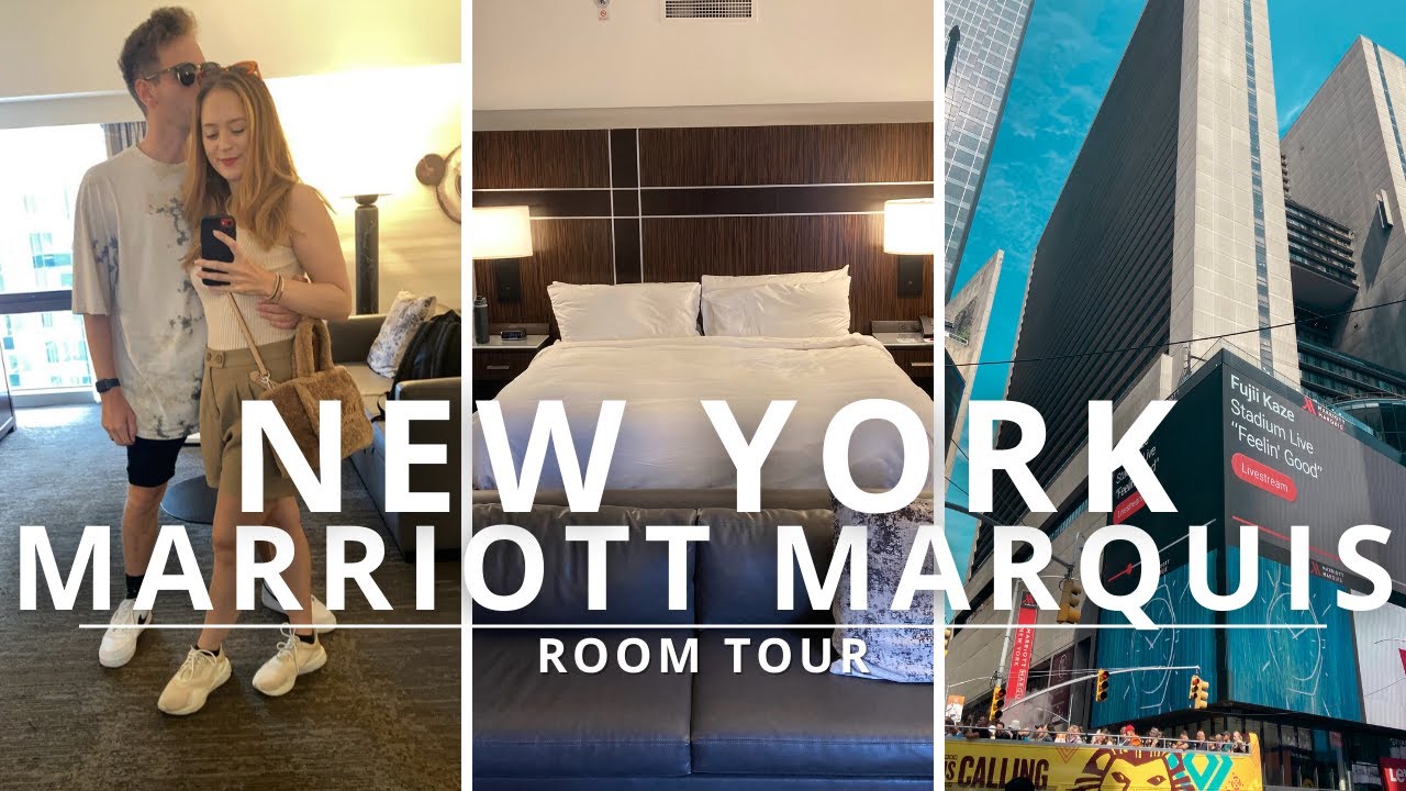 New York Marriott Marquis Room Tour