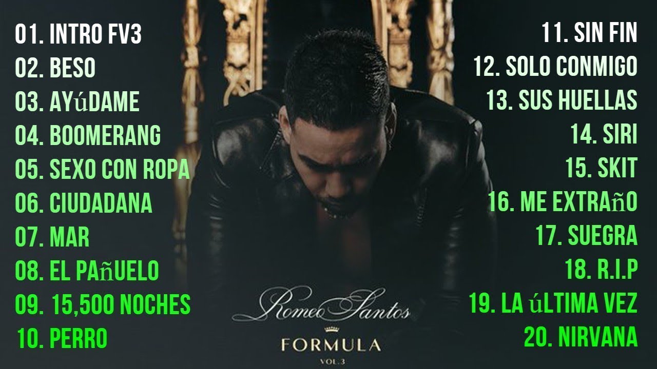 romeo santos formula 3 tour 2023