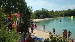 Sortie Du Premier À La Natation Triathlon M Terres Blanches À Espiet 2018
