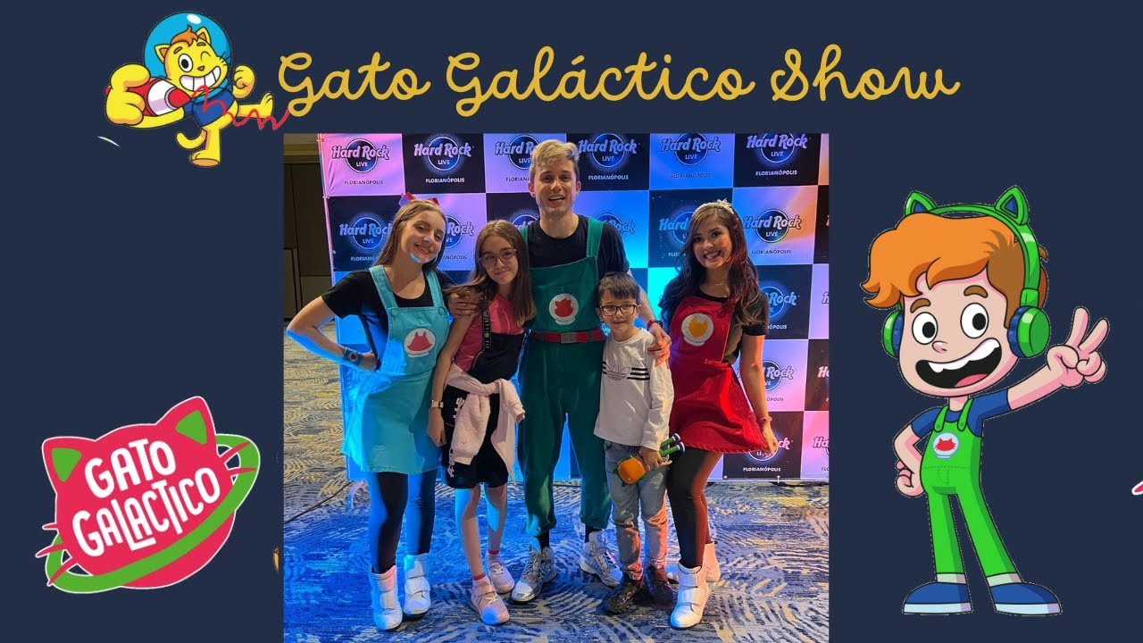 Gato Galactico Show - 12/10/22 - São José SC