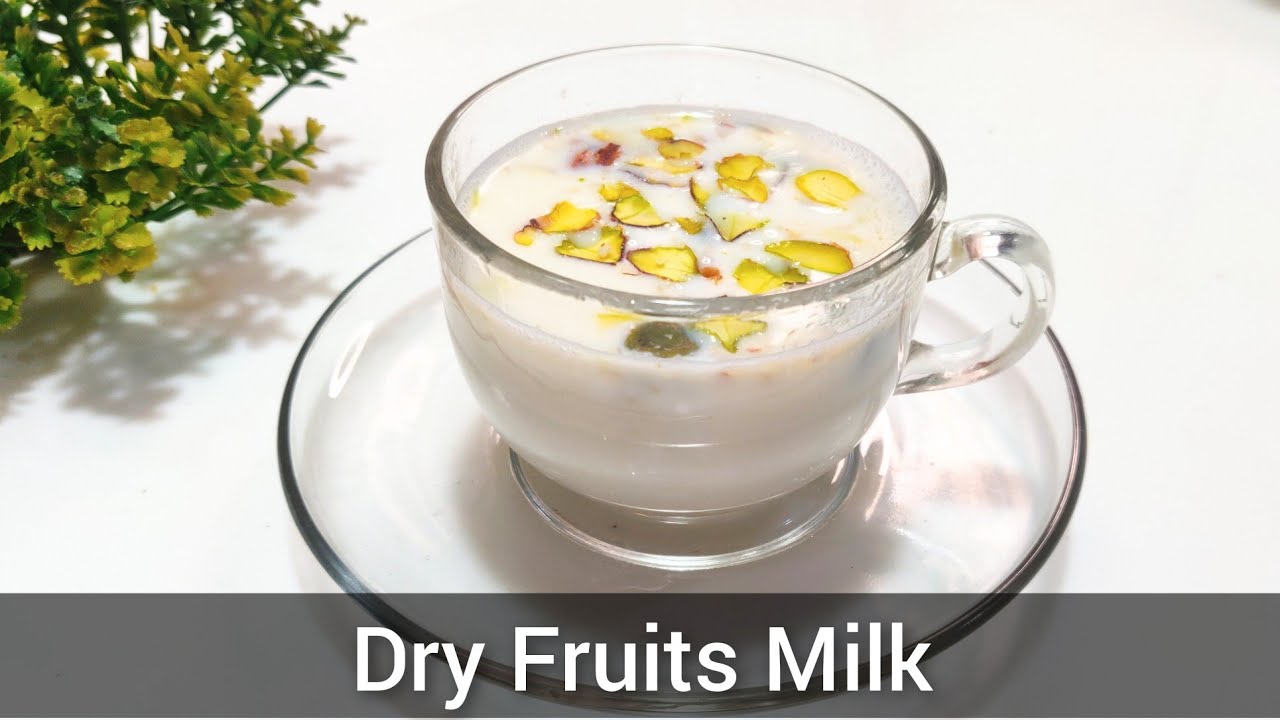 Hot Dry Fruits MIlk गरमा गरम मेवे वाला दूध Rich Tasty Dry Fruit