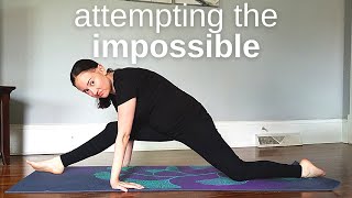 Trying to Do the Splits in 7 Days | Realistic