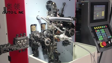 Precision Spring Manufacturing with a 4-Axis Spring Coiling Machine for 2mm Wire