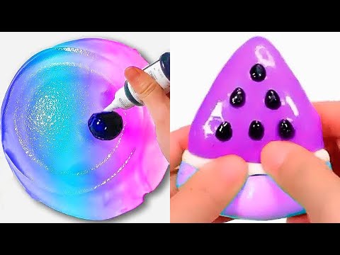 Satisfying and Relaxing with Slime Videos #Aww992 Relaxing