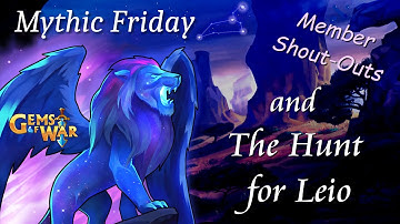 Gems of War - Member Shout-Outs, MYTHIC FRIDAY and Upcoming Class Spoiler