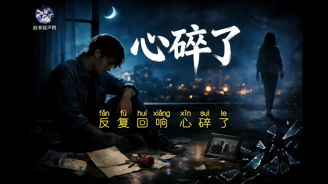 （心碎了）承认这段爱情已经走到终点，只剩自己在独自撑着。