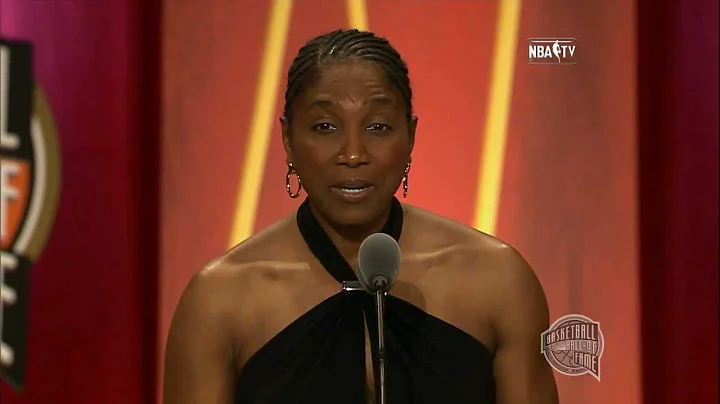 Teresa Edwards' Basketball Hall of Fame Enshrineme...