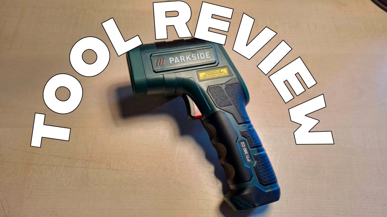 Тест лазерного термометра в Парксайде❄️🔥