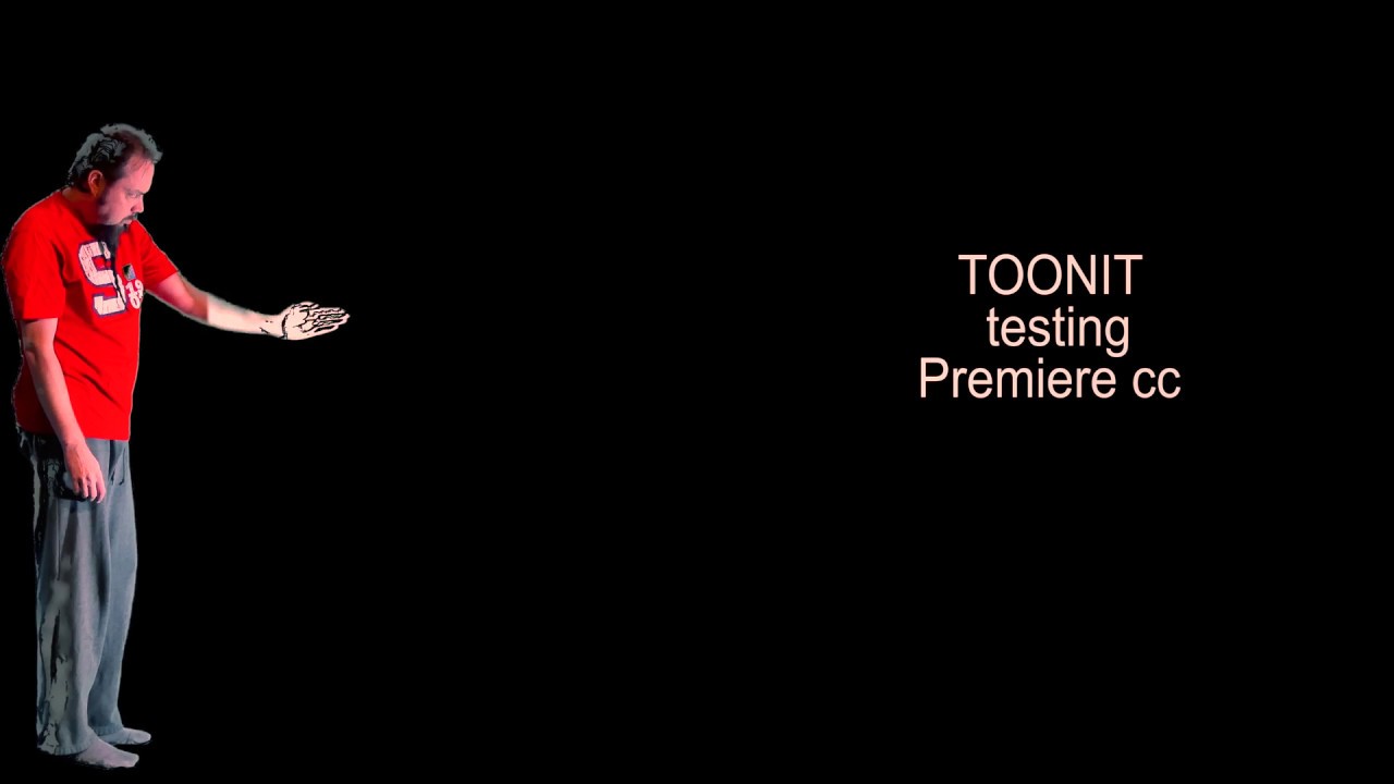 First test with Universe TOONIT studio from Red Giant Adobe premiere cc 2017 magic bullet looks