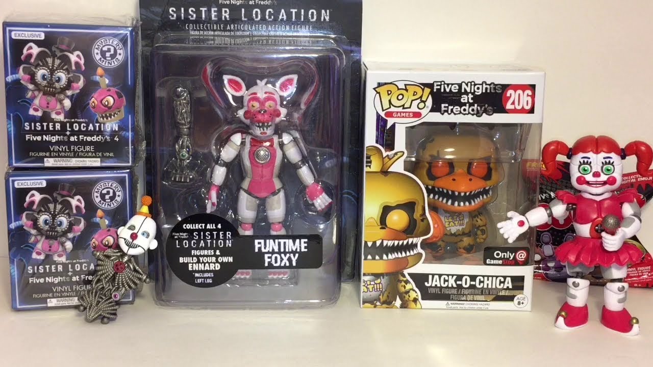 Funko Pint Size Heroes Five Nights At Freddys Sister Location Jumpscare Foxy 