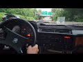 TEST DRIVE 1985 TURBO MOTOR BMW 745i E23 #bmw #745i #turbomotor #part1