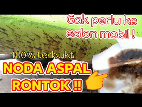 Video: Bagaimana Cara Mencuci Aspal Dan Tar Dari Mobil? Apa Artinya Anda Bisa Menyeka Bodi Mobil Dengan Tangan Anda Sendiri? Cara Terbaik Untuk Menghilangkan Noda