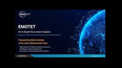 zveloCTI Emotet Document Analysis