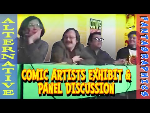 Alternative Comic Artists Panel Discussion 3 of 11