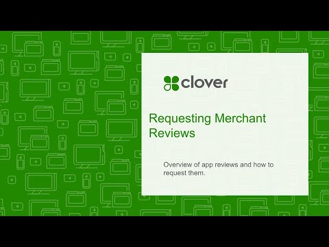 Requesting Clover Merchant Reviews