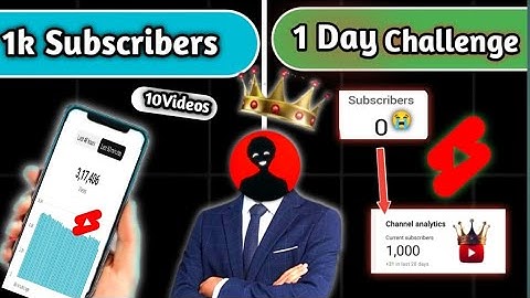 1,000 Subscriber in 24 Hours Is it possible? | ( Shocking Result 😍 ) 1day Challenge