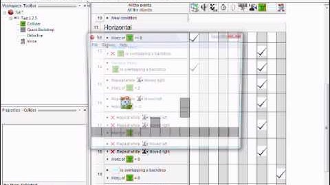 MMF2 Platformer Tutorial Episode 3 - Horizontal Movement