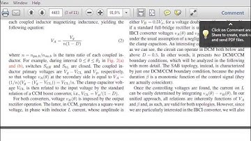 Analysis of the Interleaved Isolated Boost Converter with Coupled Inductors
