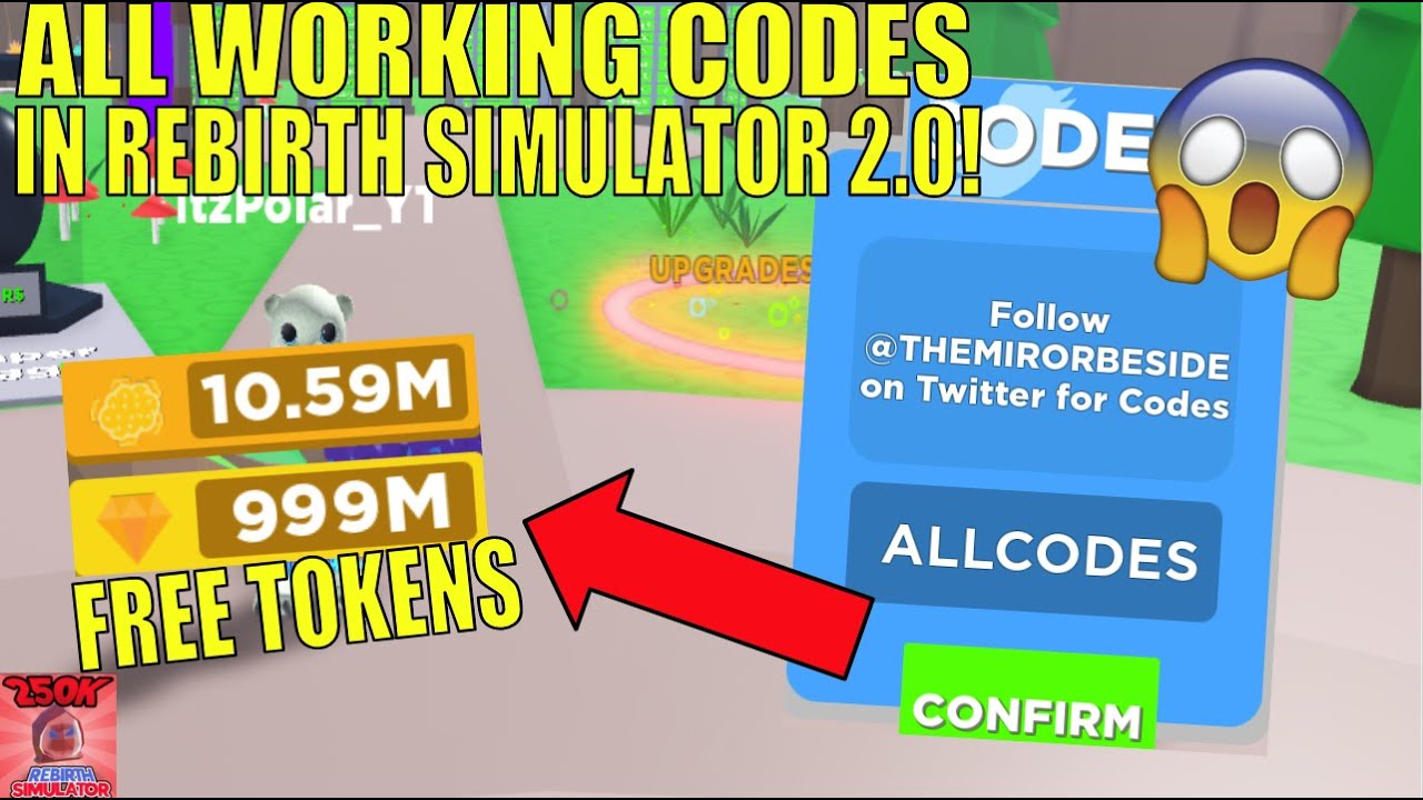 Code For Rebirth Simulator