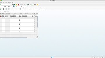 Printing an Invoice in SAP