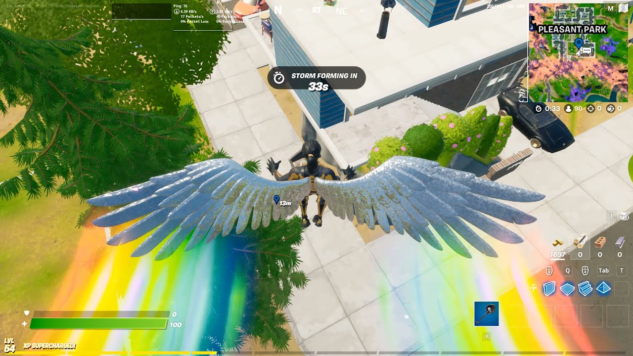 Destroy a Dumpster at Lazy Lake or Pleasant Park Locations - Fortnite