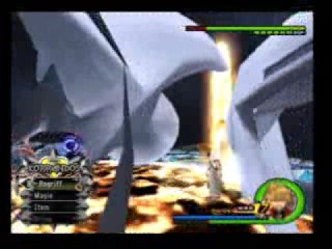 KH2 - Roxas vs. Axel & Twillight Thorn at Station of Awakening