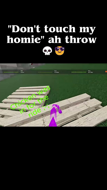Don't touch him ahh throw 💀😎 (Fling Things and People Roblox Clip)