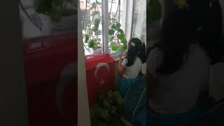 2/A Sınıfı Tohumdan Fidana Şarkısını Söylüyor Resimi