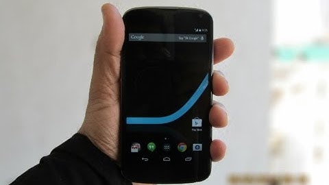 Nexus 4 - SlimKat ROM - Android 4.4.2 - Kitkat