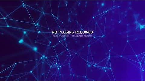 Royalty Free | After Effects Template | Modern Plexus Titles