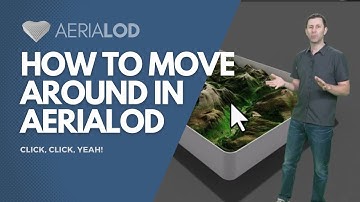 How to navigate around a scene in Aerialod (Win v0.0.2)