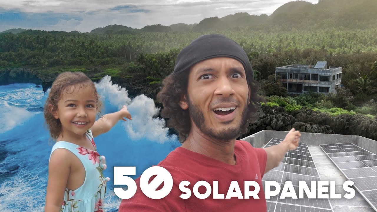 INSANE FILIPINO SOLAR HOTEL  We've NEVER SEEN ANYTHING LIKE THIS