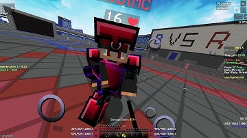 PilotMC Kill Aura - Reaching in Hypixel Duels!