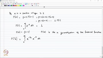 Lecture 12 : Gamma Function, Error Function