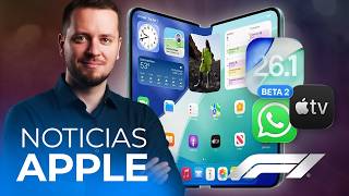 iOS 26.1 beta 2, acuerdo de Apple con la UE, Fórmula 1 en Apple TV+ y más noticias Apple