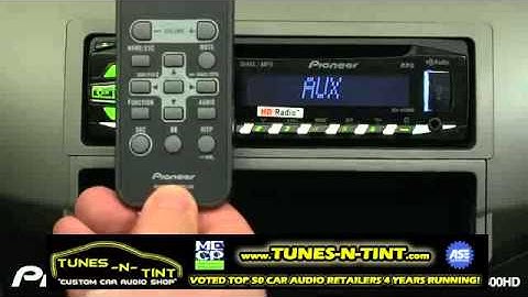 How To - DEH-4400HD- Remote Control