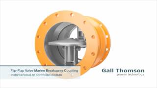 Gall Thomson Flip Flap Valve Marine Breakaway Coupling
