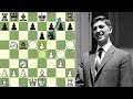 SACRIFICA LA DAMA Y LE GANA POR PRIMERA VEZ: Fischer vs Tal (Bled, 1961)